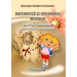 Matematica si explorarea mediului - Clasa pregatitoare - Exercitii si probleme - Gheorghe Adalbert Schneider, editura Hyperion