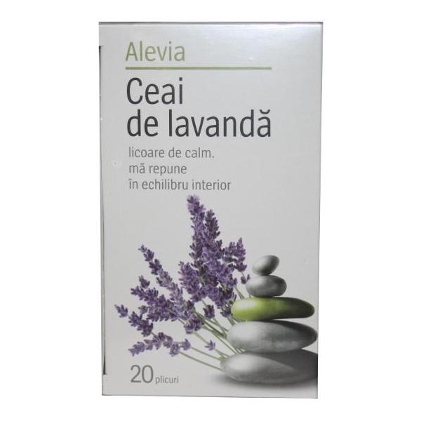 Ceai de Lavanda Alevia, 20 plicuri