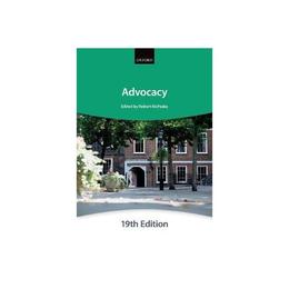 Advocacy, editura Oxford University Press Academ