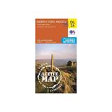 North York Moors - Western Area, editura Ordnance Survey