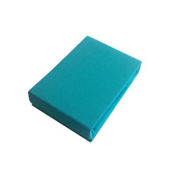 Cearceaf de pat Jersey cu elastic 180x200 cm, albastru deschis Special No.22