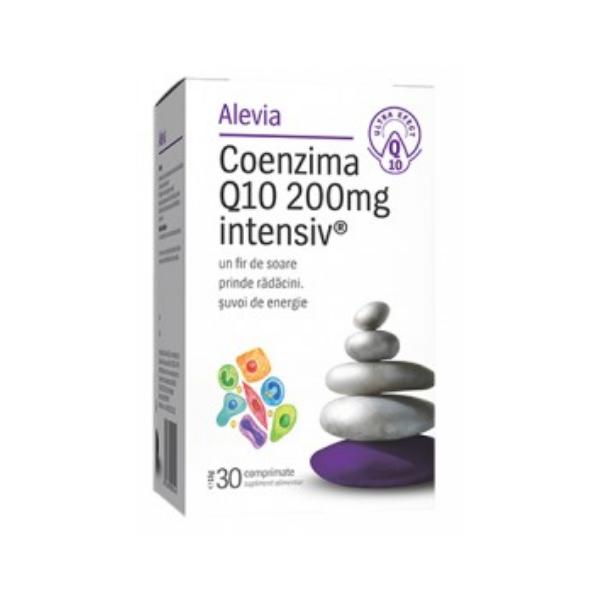 Coenzima Q10 200mg Intensiv Alevia, 30 comprimate