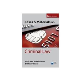 Cases and Materials on Criminal Law, editura Oxford University Press Academ