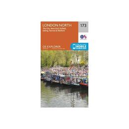 London North, The City, West End, Enfield, Ealing, Harrow &, editura Ordnance Survey