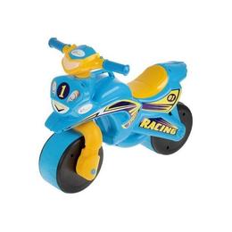 Motocicleta de impins MyKids Racing 0139/1 Albastru/Galben