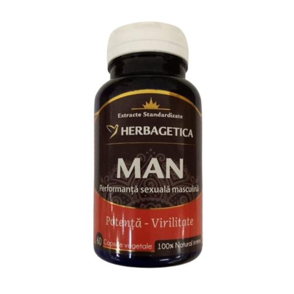 Man Zen Forte Herbagetica, 60 capsule