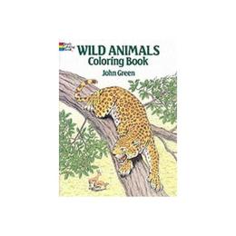 Wild Animals Colouring Book, editura Dover Childrens Books