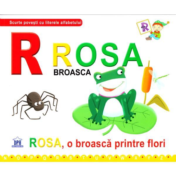 de la Rosa, Broasca - Rosa, o broasca printre flori (cartonat), editura Didactica Publishing House