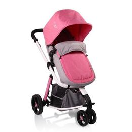 Carucior Copii 3 in 1 Cangaroo Sarah Grey and Pink