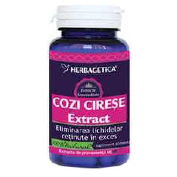 Cozi de Cirese Extract Herbagetica, 60 capsule