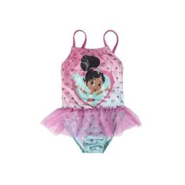 Costum de baie intreg Printesa Nella cu volanas marimea 98-104 cm cm, 3-4 ani