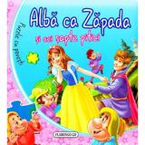 Puzzle cu povesti - Alba ca Zapada si cei sapte pitici, editura Flamingo