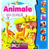 Carte cu sunete - Animale din Jungla, editura Flamingo