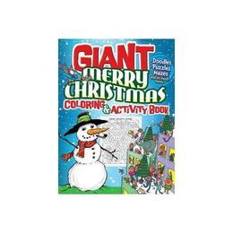 GIANT Merry Christmas Coloring &amp; Activity Book, editura Dover Childrens Books