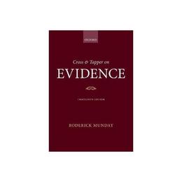 Cross & Tapper on Evidence, editura Oxford University Press Academ