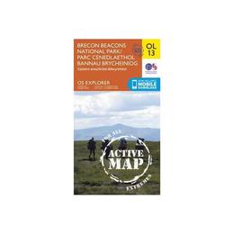 Brecon Beacons National Park / Parc Cenedlaethol Bannau Bryc, editura Ordnance Survey