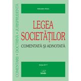 Legea societatilor comentata si adnotata - Sebastian Bodu, editura Rosetti