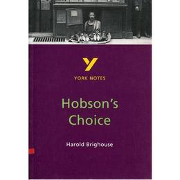 Hobson's Choice: York Notes for GCSE, editura Pearson Schools