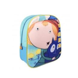 Ghiozdan fetite pentru gradinita 3D Peg + Cat 31 cm