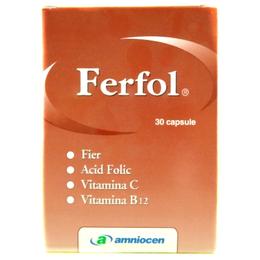 Ferfol Amniocen, 30 capsule