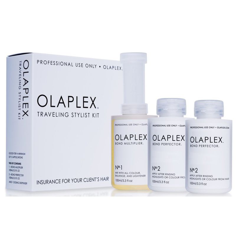 Kit Tratamente Par Vospit - OLAPLEX Traveling Stylist Kit 15 Aplicari