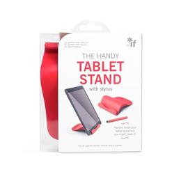 Handy Tablet Stand With Stylus Red, editura If Cardboard Creations Ltd