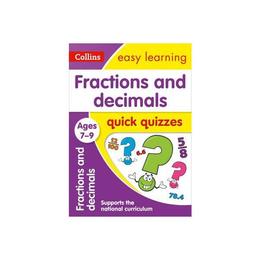 Fractions &amp; Decimals Quick Quizzes Ages 7-9 - , editura Puffin