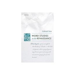 Word Studies in the Renaissance, editura Harper Collins Childrens Books