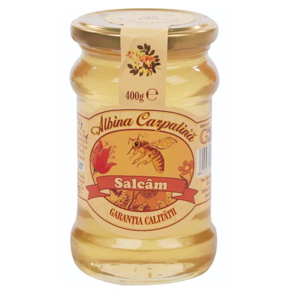 Miere de Salcam Albina Carpatina, Apicola Pastoral Georgescu, 400g