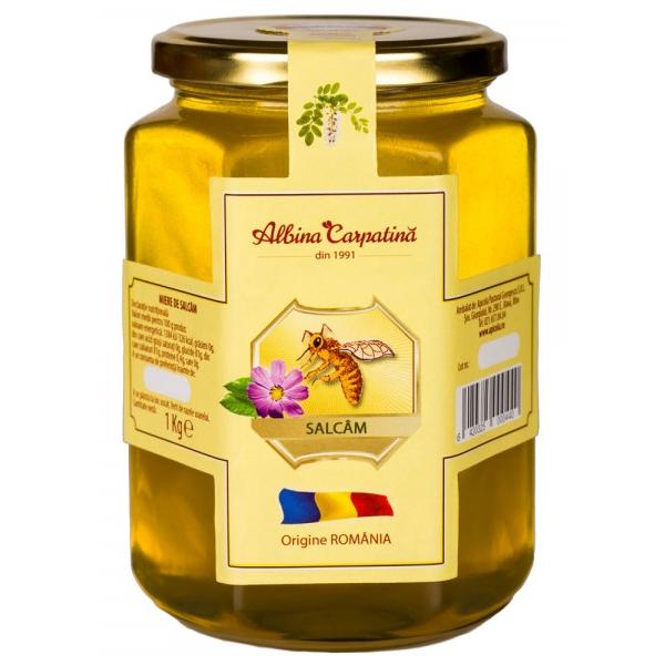 Miere de Salcam Albina Carpatina, Apicola Pastoral Georgescu, 1000g