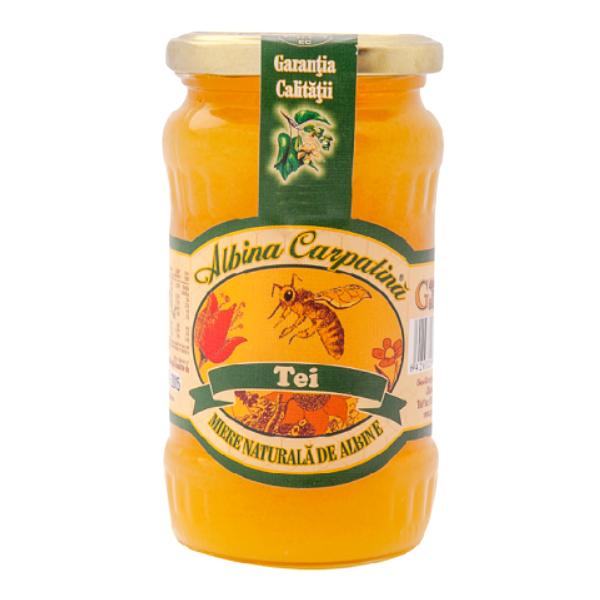 Miere de Tei Albina Carpatina, Apicola Pastoral Georgescu, 400g