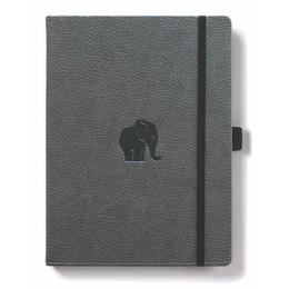 Dingbats* Wildlife A4+ Grey Elephant Notebook - Plain, editura Harper Collins Childrens Books