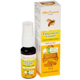 Extract Natural de Propolis - Solutie Hidroglicerica Albina Carpatina, Apicola Pastoral Georgescu, 20ml