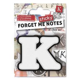 Forget Me Sticky Notes Letter K, editura If Cardboard Creations Ltd