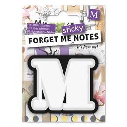 Forget Me Sticky Notes Letter M, editura If Cardboard Creations Ltd