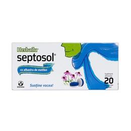 Herbaflu Septosol Albastru de Metilen Biofarm, 20 comprimate