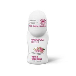 Deo roll-on natural Spring Flowers Zambilă și Tuberoză VivaNatura 50ml