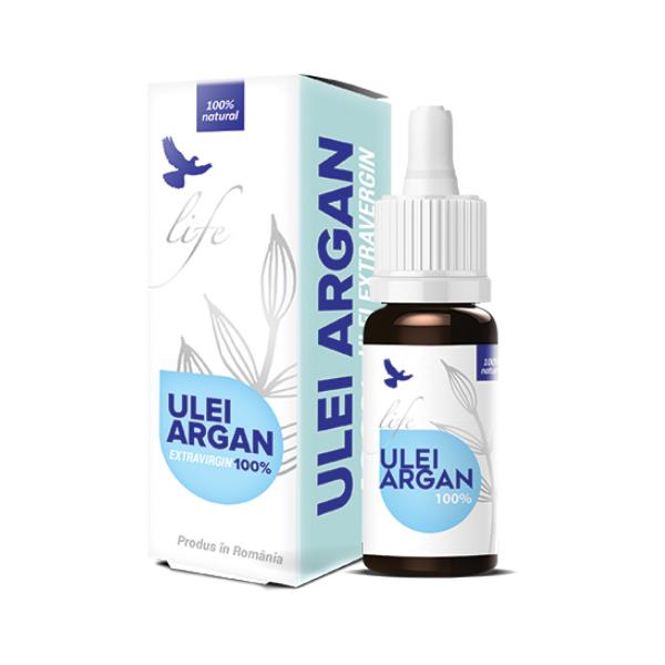 Ulei de Argan Extravirgin 100% Bionovativ, 10ml