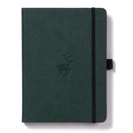 Dingbats* Wildlife A5+ Green Deer Notebook - Plain, editura Harper Collins Childrens Books