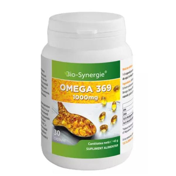 Omega 3-6-9 Bio-Synergie, 30 capsule