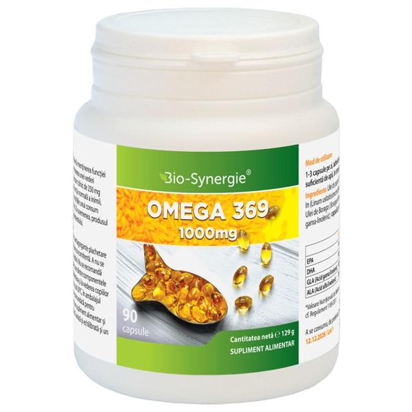 Omega 3-6-9 Bio-Synergie, 90 capsule