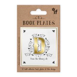 Letter Book Plates Letter D, editura If Cardboard Creations Ltd