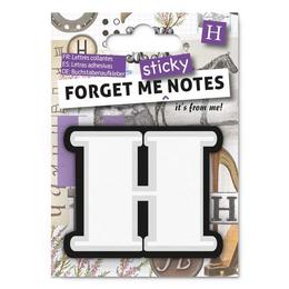 Forget Me Sticky Notes Letter H, editura If Cardboard Creations Ltd