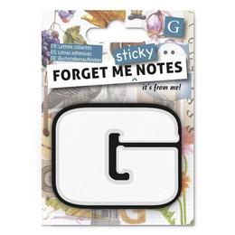 Forget Me Sticky Notes Letter G, editura If Cardboard Creations Ltd
