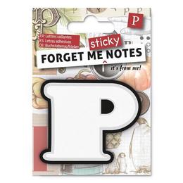 Forget Me Sticky Notes Letter P, editura If Cardboard Creations Ltd
