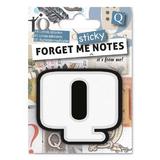 Forget Me Sticky Notes Letter Q, editura If Cardboard Creations Ltd