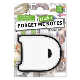 Forget Me Sticky Notes Letter D, editura If Cardboard Creations Ltd