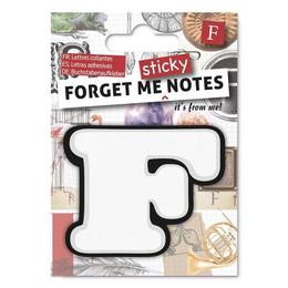 Forget Me Sticky Notes Letter F, editura If Cardboard Creations Ltd