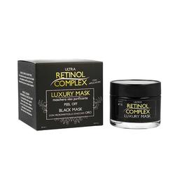 Masca neagra tip peel off cu microparticule ionizate de aur Luxury Mask Retinol Complex, 50 ml