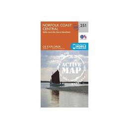 Norfolk Coast Central, editura Ordnance Survey